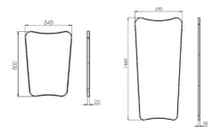 Gubi Miroir FA 33 -Intérieure Décoration Magasin fauteuil grace 5