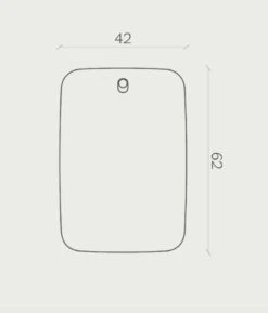 Miroir Les Brothers - 42x62cm - SP18 -Intérieure Décoration Magasin miroir les brothers diametre 65cm 4