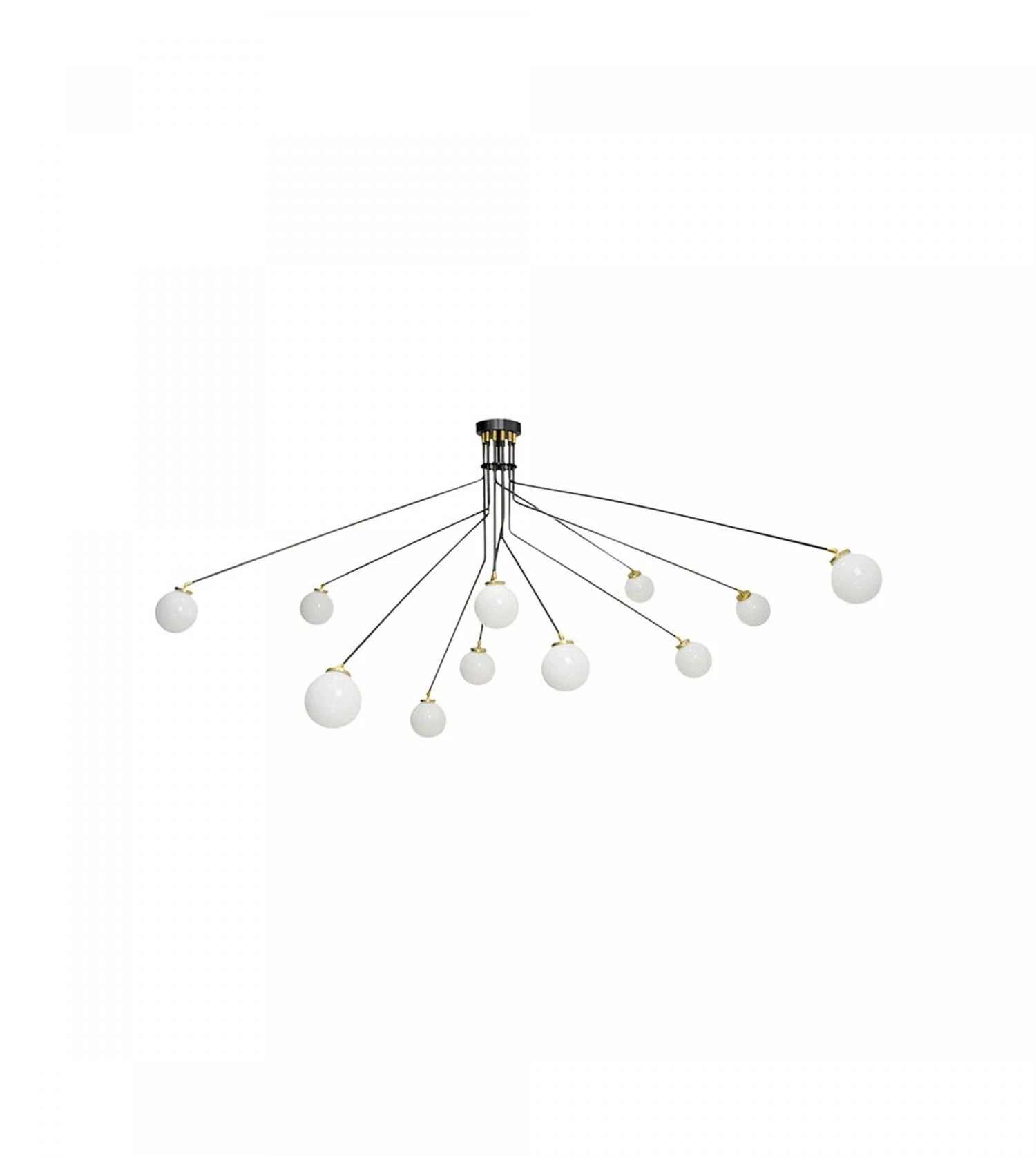 Plafonnier Array Large - Globe Opalescent 3 Plafonnier Array Large - Globe Opalescent – Image 3