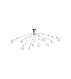 Nouvelles versions 21 Plafonnier Array Large - Globe Opalescent