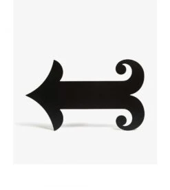 Vitra Relief Mural En Forme De Flèche / Metal Wall Relief Arrow