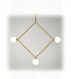 Suspension Rhombus - 3 Globes