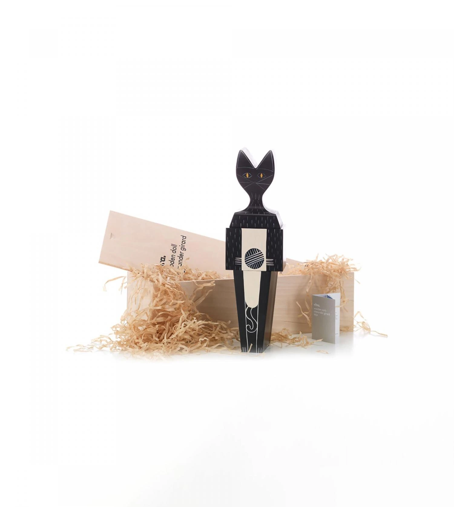 Vitra Poupée En Bois / Wooden Doll Cat 1 Vitra Poupée En Bois / Wooden Doll Cat